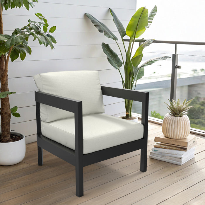 Forever Patio Chesapeake Bay 5 Piece Aluminum Wicker Outdoor Conversation Set