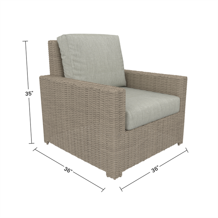 Forever Patio Terraza Wicker 4 Piece Patio Set