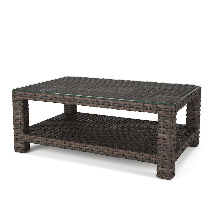 Forever Patio Cavalier 4-Piece All-Weather Wicker Conversation Set