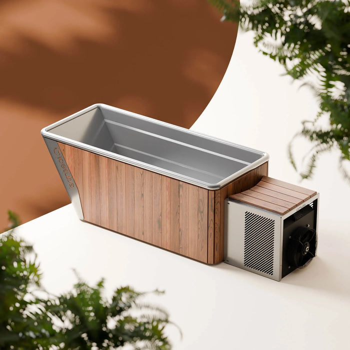 Icetubs IceBath Coldtherapy Bath, Thermowood & Stainless Cold Therapy Immersion