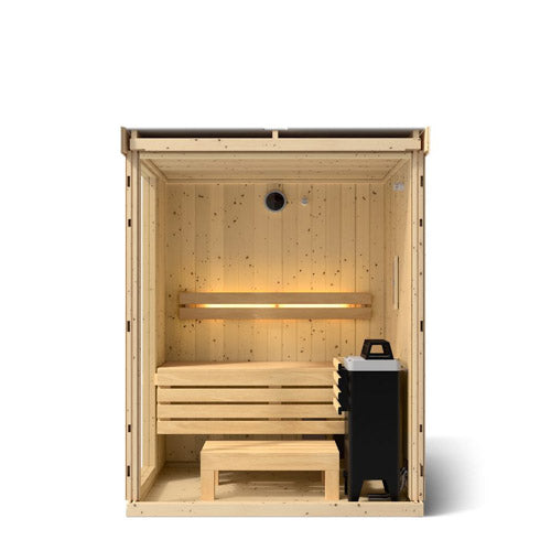 Kohler C1 Indoor Scandinavian Spruce Sauna