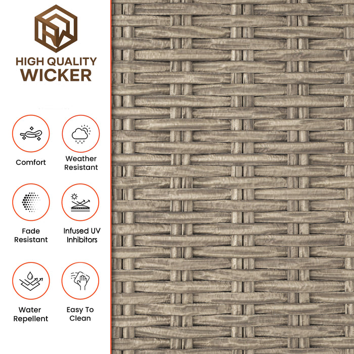 Forever Patio Terraza Wicker 4 Piece Patio Set