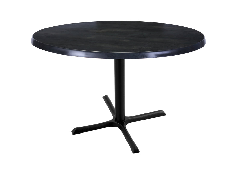 Holland Bar Stool 30" & 36" Round Laminate Outdoor / Indoor Bar Height Table with Cross Base