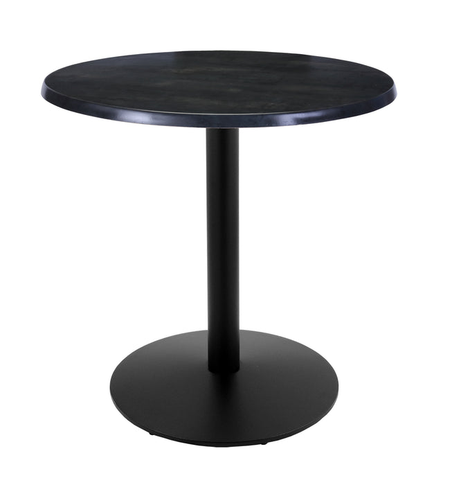 Holland Bar Stool 30" & 36" Round Laminate Outdoor / Indoor Bar Height Table with Round Base
