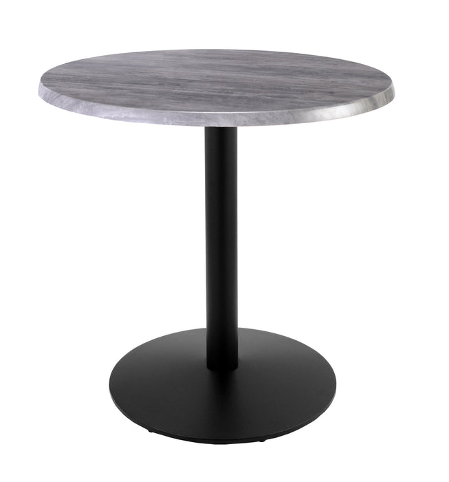 Holland Bar Stool 30" & 36" Round Laminate Outdoor / Indoor Bar Height Table with Round Base