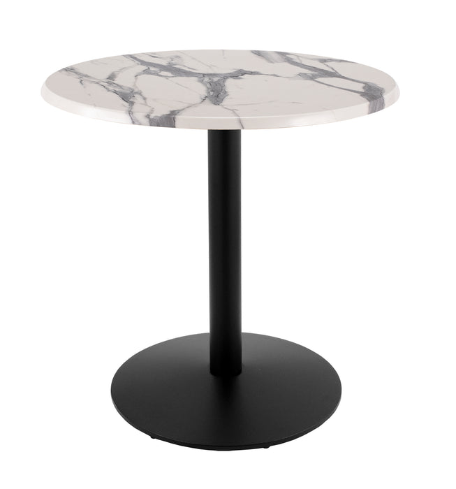 Holland Bar Stool 30" & 36" Round Laminate Outdoor / Indoor Bar Height Table with Round Base