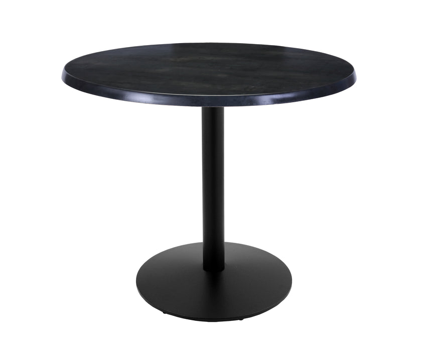 Holland Bar Stool 30" & 36" Round Laminate Outdoor / Indoor Bar Height Table with Round Base