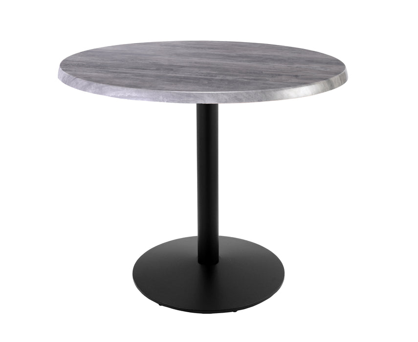 Holland Bar Stool 30" & 36" Round Laminate Outdoor / Indoor Bar Height Table with Round Base