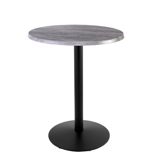 Holland Bar Stool 30" & 36" Round Laminate Outdoor / Indoor Bar Height Table with Round Base