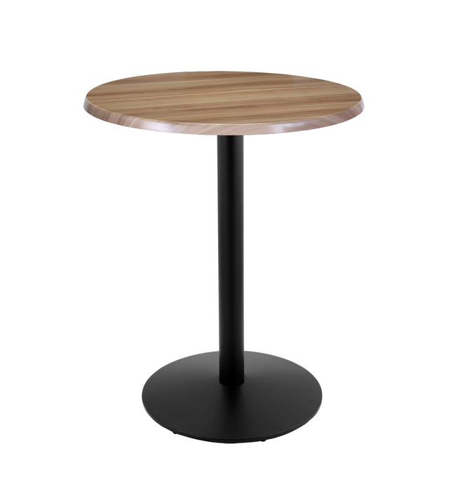 Holland Bar Stool 30" & 36" Round Laminate Outdoor / Indoor Bar Height Table with Round Base