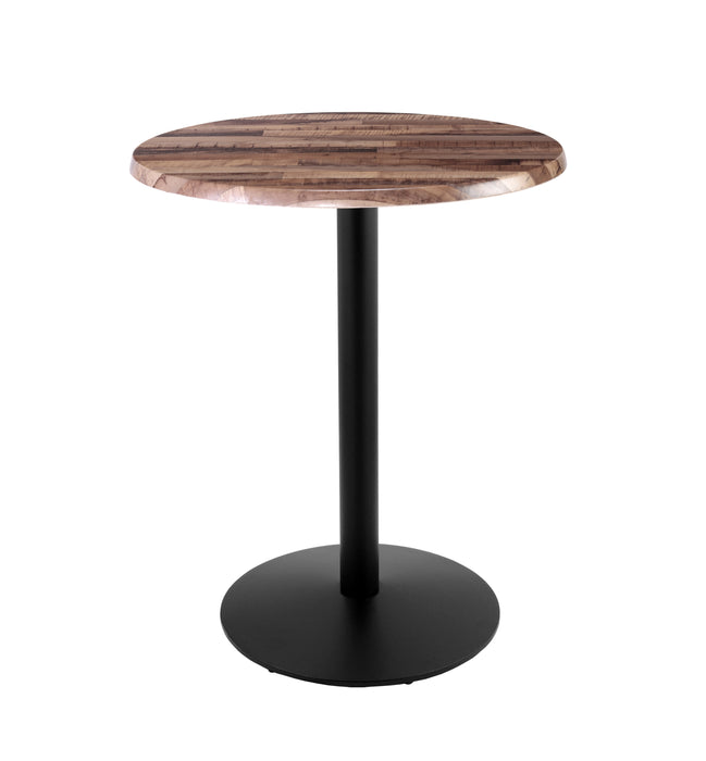 Holland Bar Stool 30" & 36" Round Laminate Outdoor / Indoor Bar Height Table with Round Base