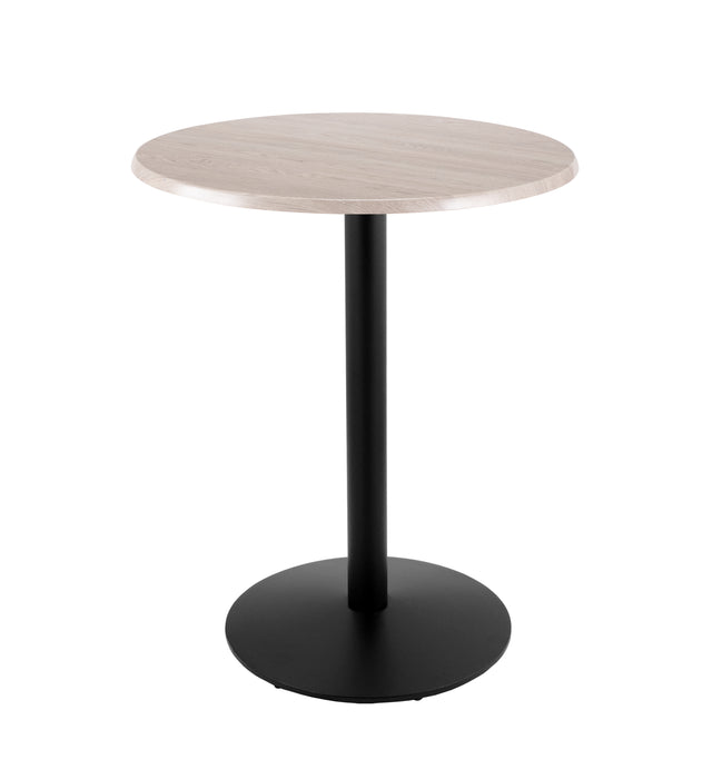 Holland Bar Stool 30" & 36" Round Laminate Outdoor / Indoor Bar Height Table with Round Base