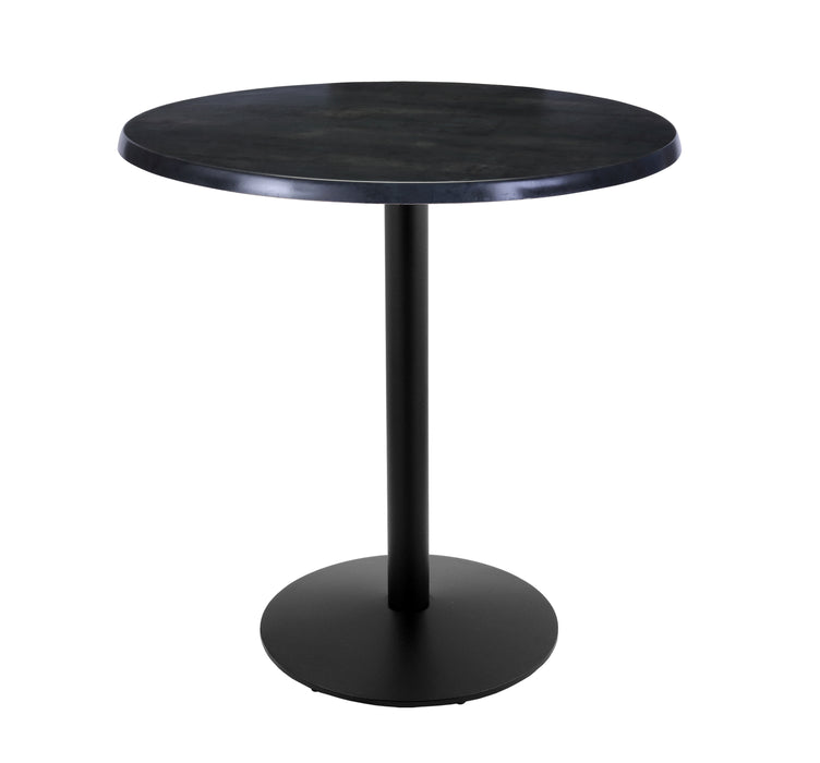 Holland Bar Stool 30" & 36" Round Laminate Outdoor / Indoor Bar Height Table with Round Base