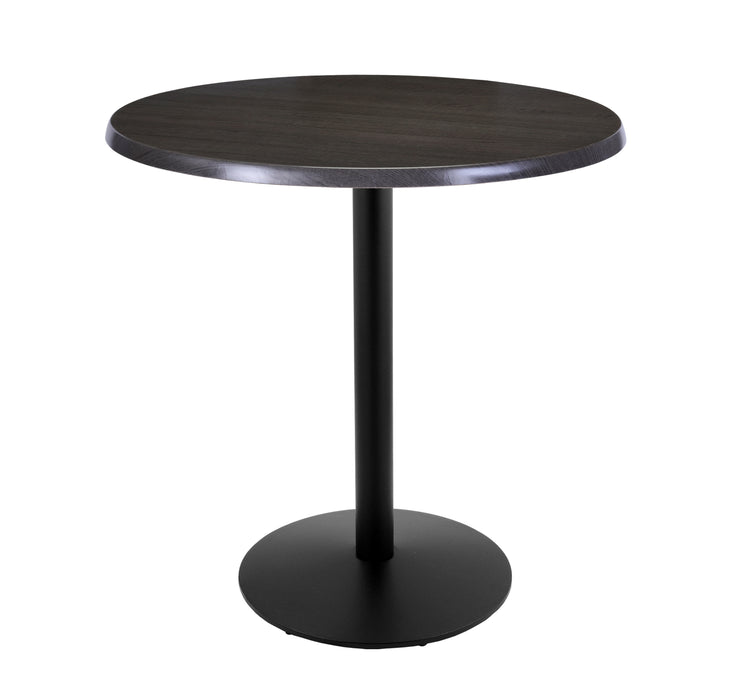 Holland Bar Stool 30" & 36" Round Laminate Outdoor / Indoor Bar Height Table with Round Base