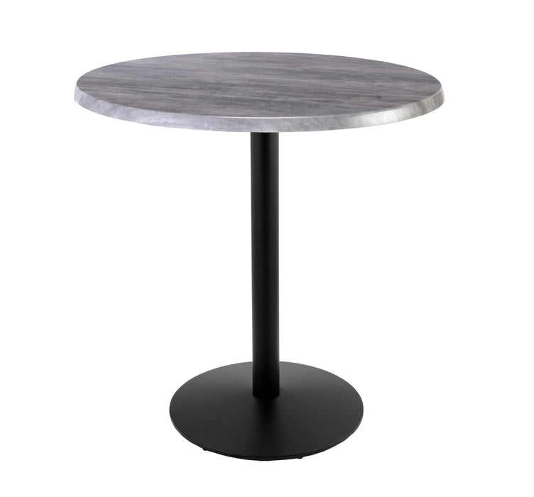 Holland Bar Stool 30" & 36" Round Laminate Outdoor / Indoor Bar Height Table with Round Base