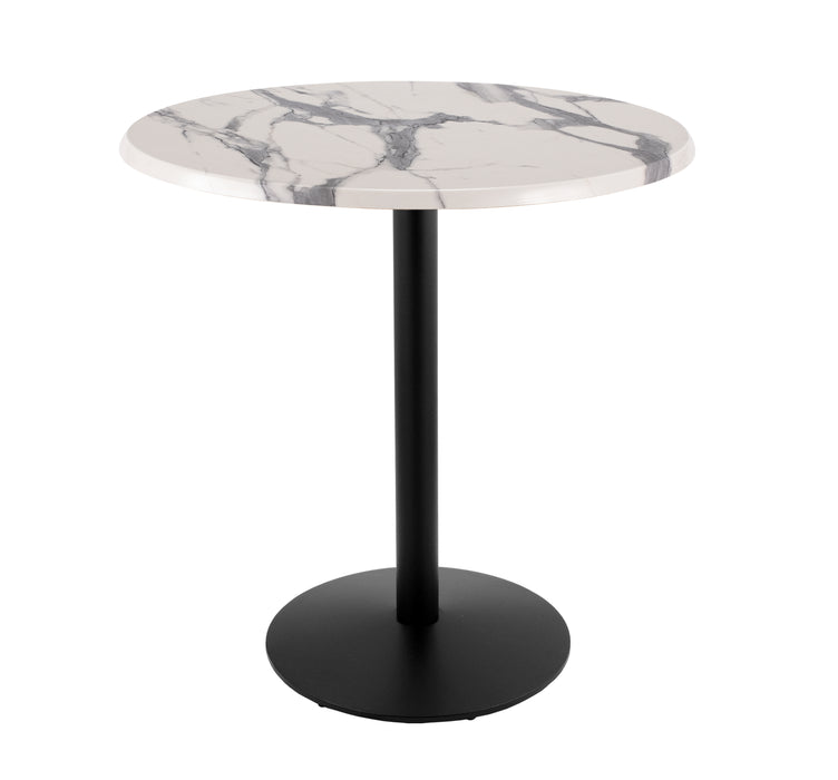 Holland Bar Stool 30" & 36" Round Laminate Outdoor / Indoor Bar Height Table with Round Base